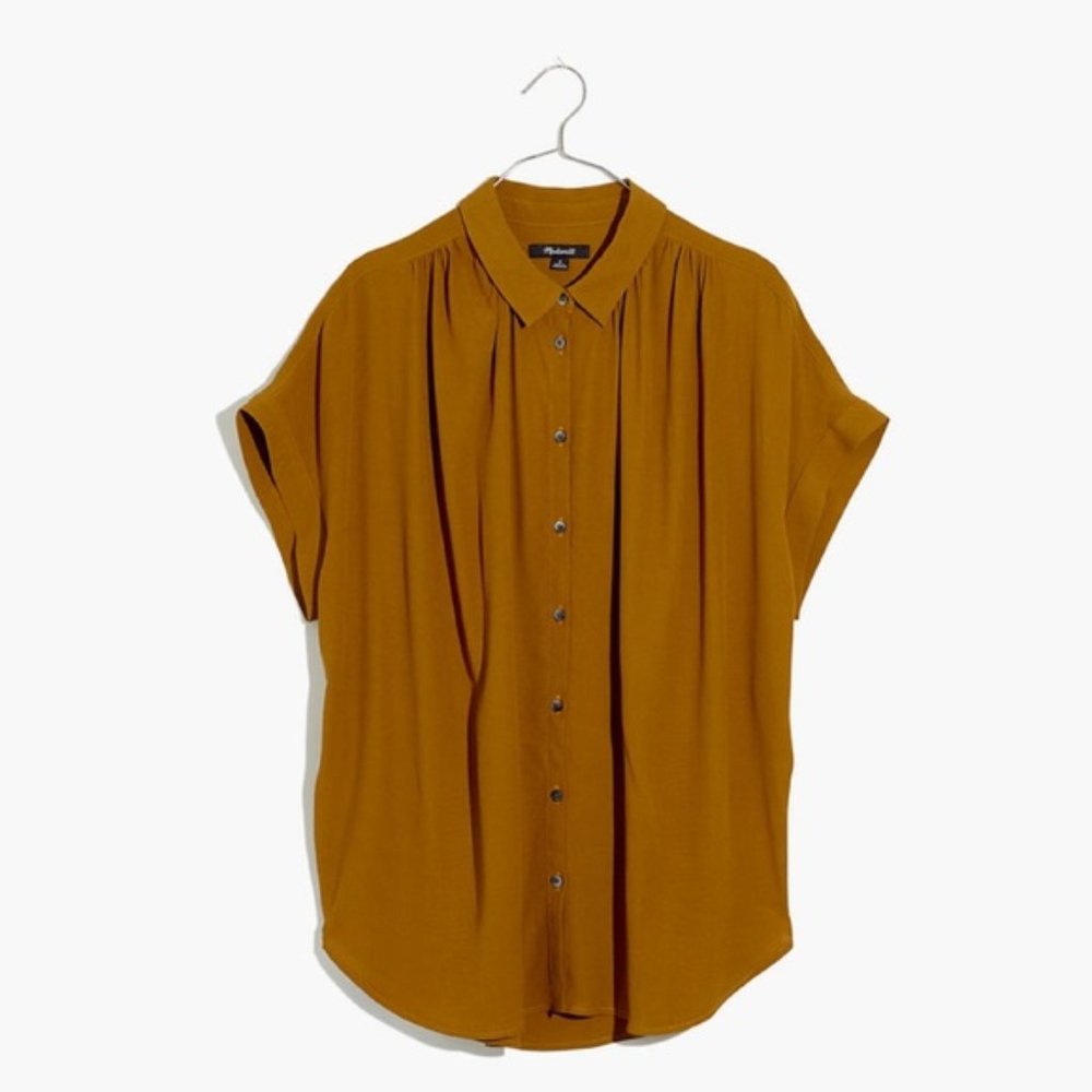Madewell Central Drapey in Tobacco